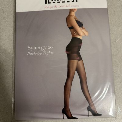 BNWT Wolford Synergy 20 Push Up Tights, Color Sand, Size L